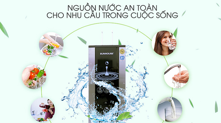 Nhiều gia đình tìm đến máy lọc nước để bảo vệ sức khỏe 